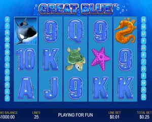 Great Blue  -  Playtech